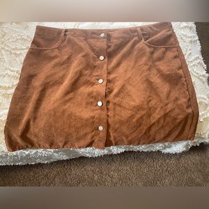 SHEIN orange skirt. Never worn.